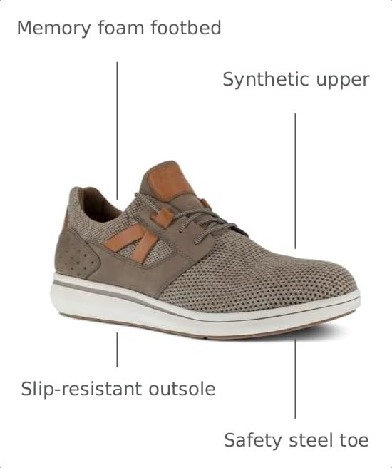 Image of Florsheim Adventure Steel Toe Oxford Men's Oxford