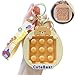プッシュポップ キーホルダー チャーム 可愛いペンダント ポップイット おもちゃ ストレス解消