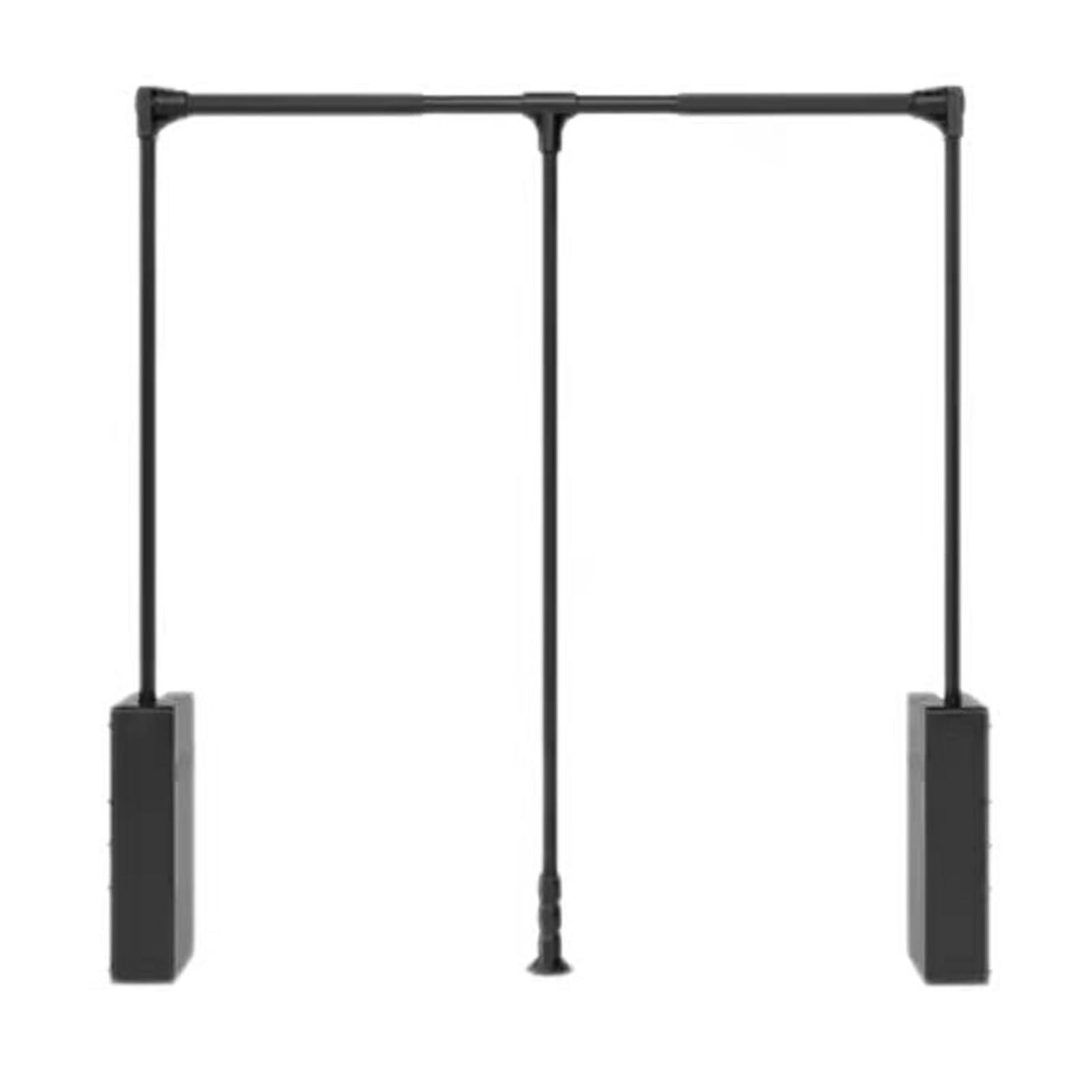 Barre de penderie rétractable pour aménager un dressing moderne et ordonné de chambre à coucher
