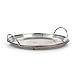 RSVP International Endurance (BQ-PZA) Stainless Steel Precision Pierced Pizza Pan, 11.5" | Use on Grill or Oven | Brown Crispy Crust Without Burning Pizza | Dishwasher Safe