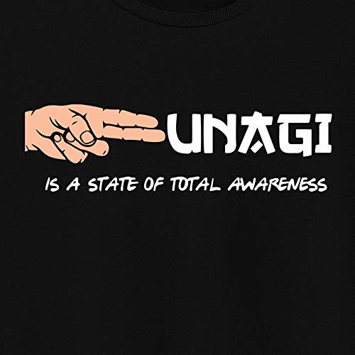 Filmy Vastra Men's & Women's- Friends - Unagi- A State of Total Awareness - Short Sleeve Premium Roundneck T-Shirt Cotton | Black Large - 42 offers donot miss