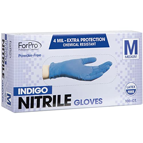 image for ForPro Professional Collection Disposable Nitrile Gloves, Chemical Res