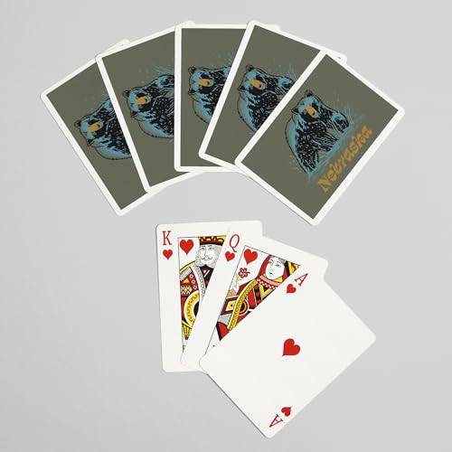 Baraja de póker Nebraska con 52 cartas para adultos miniatura 7