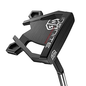Wilson Staff Palos de golf, Infinite Putter Buckingham, Loft 3,0°, Para diestros, Negro, WGW90335034