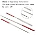Coufce 9 Pcs Miniature and Model Files Set with Diamond Needle Files Precision Hand Tools for Jewelry, Wood, Glass, and Stone Carving