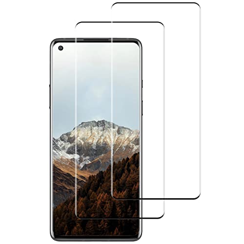 DOSMUNG Protector de pantalla para Oneplus 11 5G, dureza 9H, protector de pantalla 3D, borde redondo, antiarañazos, ultra HD, 2 unidades