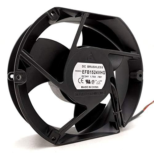 EFB1524VHG 24V DC24V 1.70A 172×150×51mm 4-Wire Inverter Large air Volume Cooling Fan