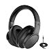 Avantree New ANC031 Active Noise Cancelling Wireless Headphones for Airplane Travel Mowing, Bluetooth Wired ANC Sound Cancelling Over Ear Headphones with Mic, Fast Stream Hi-Fi Headset for TV PC Phone