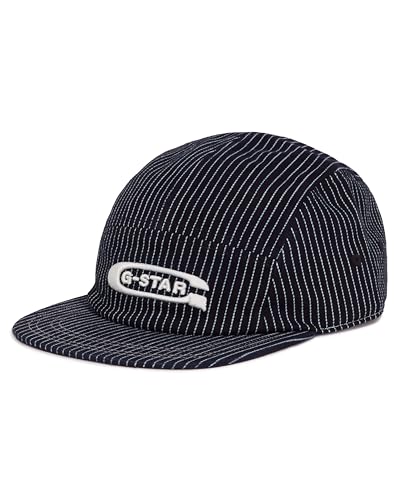 G-Star Homme Casquette Flat Brim 5 Panel, Multicolore (rinsed pinstripe D25379-D911-H172), PC