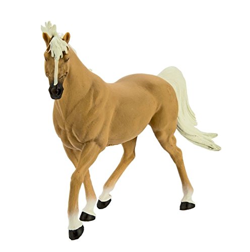 Palomino Mustang Stallion modèle réduit de cheval sauvage américain