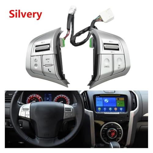 Bouton volant usé ? Remplacez vos commutateurs audio Chevy D-MAX 2019