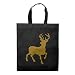 Produktbild 1x Einkaufstasche Motiv Hirsch | 28 x 32 cm | Polypropylen | PP-Non-Woven-Tasche | Vliestasche | Stofftasche | Tragetaschen | Tüten | Verpackung