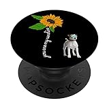 Sunflower Parson Russell Terrier Élevage de chien PopSockets PopGrip Interchangeable