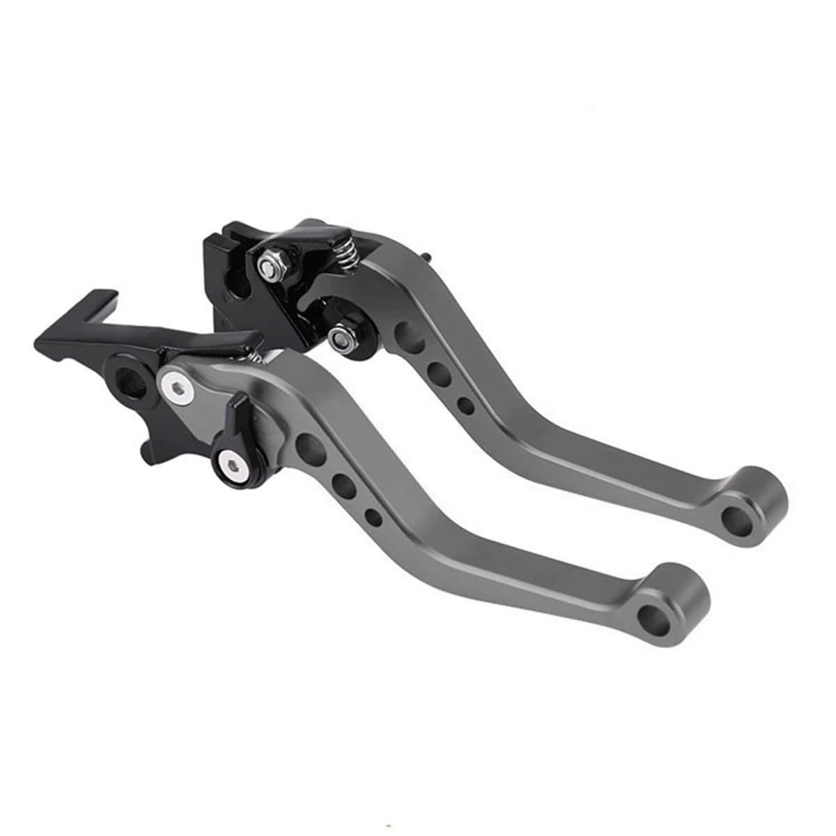 BEQLXTA Brake Clutch Adjustable Lever​ CNC Alloy Motorcycle Brake Handle Universal for Motorbike Modification CNC Motorcycle Clutch Drum Brake Lever Handle