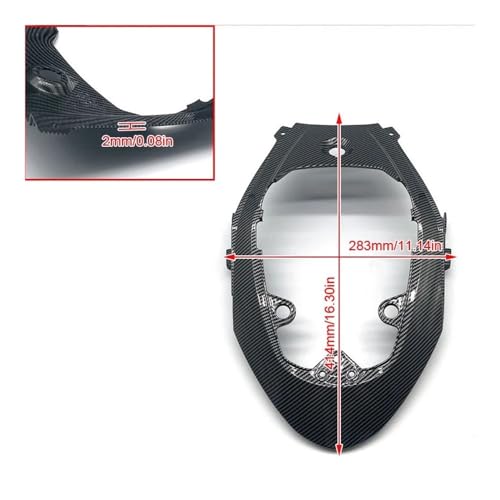 Capot de selle GSX-S 750 : remplacez la selle passager inesthetique - 5