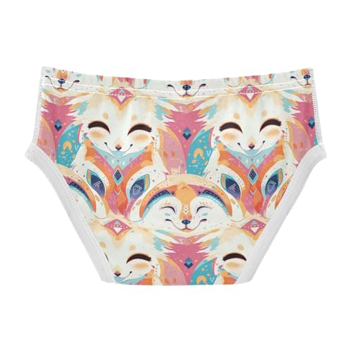 visesunny Boys Cotton Underwear Shy Corsac Fox Printed Toddler Soft Training Briefs Size 2T-8Y for Kids2