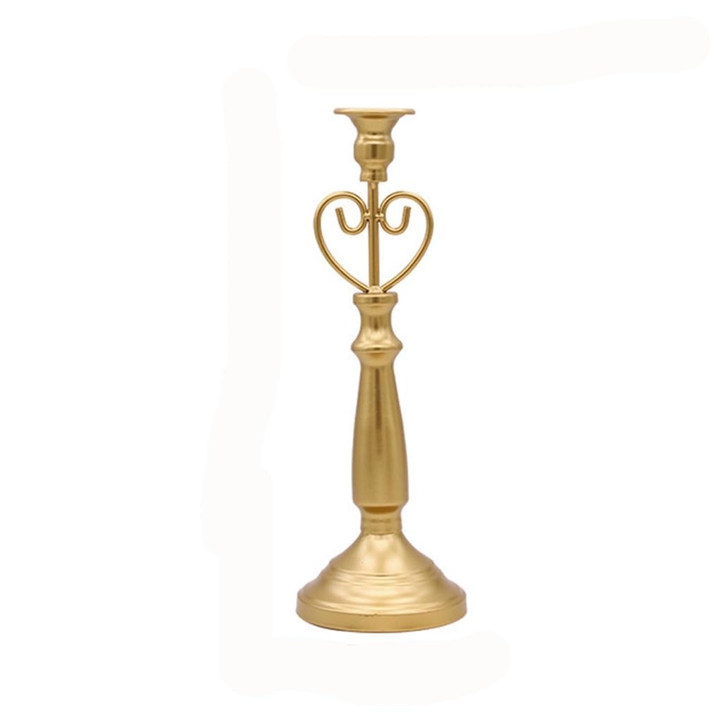 HTTGDGDH Candelabra Wedding Candlestick Holders Home Decor Wedding Romantic Decoration Candle Holders,D-One arm