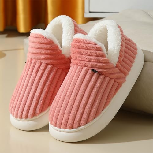 Slipper Booties Ankle for Women Warm Fuzzy House Shoes Anti-Slip Thick Sole Winter Cloud Slippers for Indoor Outdoor2