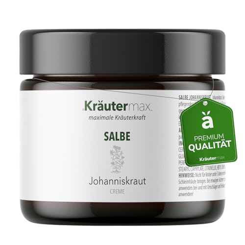 Extracto de crema de aceite de pomada de alta dosis de hierba de San Juan en forma de frotar 1 x 100 ml