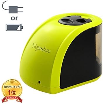 Amazon えんぴつ削り Tepoinn 電動 鉛筆削り 2穴 6 12mm対応 芯先太さ調節 乾電池 電動 替刃 ペンシルホルダー付き 子供 入園入学 事務用 メーカー直営 品質保証 鉛筆削り 文房具 オフィス用品 Amazon えんぴつ削り Tepoinn 電動 鉛筆削り 2穴 6 12mm対応 芯先太さ調節 乾電池 電動 替刃 ペンシルホルダー付き 子供 入園入学 事務用 メーカー直営 品質保証 鉛筆削り 文房具 オフィス用品