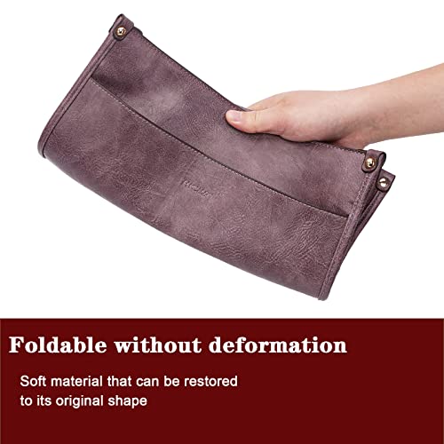 Image of HKCLUF Crossbody Bag Purse for Women 2PCS /Set Leather Hobo Handbag Wallet Set With 2Adjustable Guitar Strap Shoulder Bag | Purse