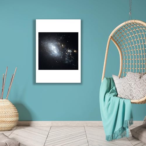 Impression d'art Hubble NGC 4485 Spiffing Prints format extra large mat d'archivage