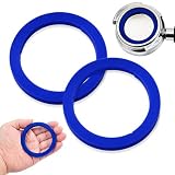 2 Guarnizioni Migliorate in Silicone Alimentare per Macchina da Caffè E61 ø 73x57x8,5 mm, Compatibili con E91 E92 E97 E98, Anello O-Ring Professionale per Gruppo Erogazione Espresso
