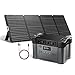 ALLPOWERS S2000 Pro Tragbares Powerstation mit 200W Faltbares Solarpanel, 1451Wh 2400W (4000W Überspannung) AKKU Solargenerator Mobiler Stromspeicher Power Station für Notstrom Camping Wohnmobile