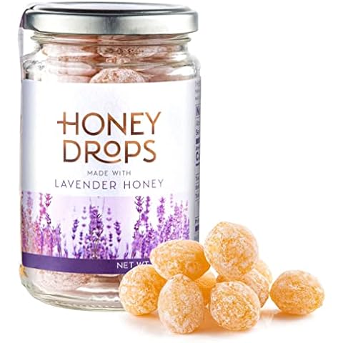 Gourmanity Honey Drops Made with Lavender Honey, Fruity and Floral Touch Carefully Crafted from Natural Honey, Gift your Family Artisan European Candy, Made in Provence, France, 7oz Cover