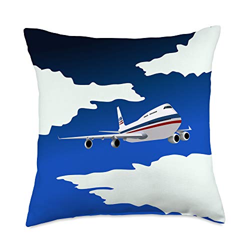airplane throw pillow