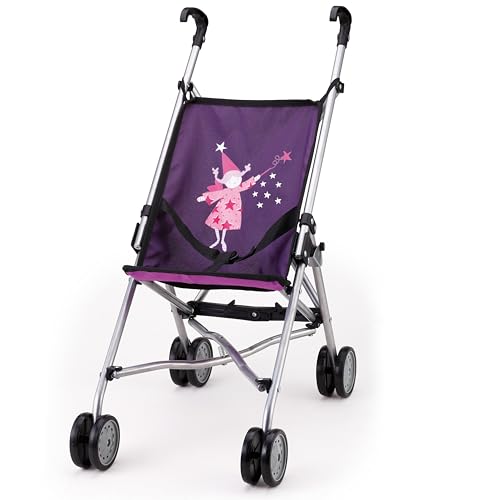 Bayer Design Doll Stroller, Foldable Buggy for 18 inch Dolls, Fairy Purple by Bayer - Used condition - US$17.41