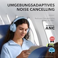 soundcore by Anker Space One Bluetooth Active Noise Cancelling Headphones – Ansicht 3
