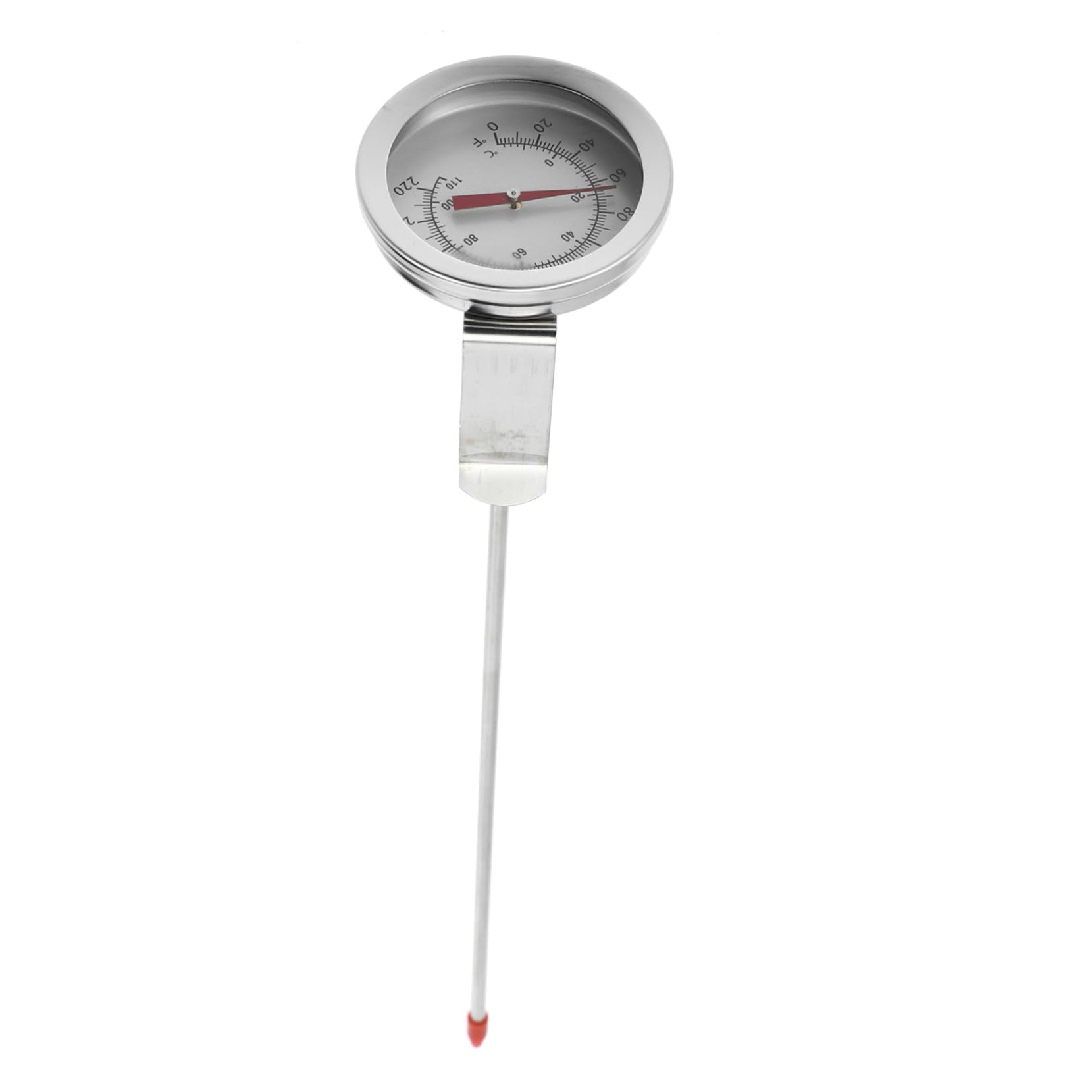 GRIRIW Deep Fry Thermometer Instant Read Food Thermometer for Accurate Measurement Frying Grilling and Cooking High Resistant and Portable