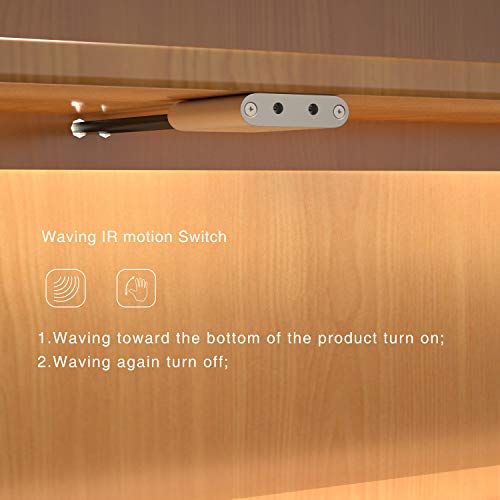 Sensky 12V 24V Dc Hand Waving On/Off Sensor Switch Touchless Wave Motion Activated Sensor For Led Cabinet Light, Led Strip Light, Rigid Light Bar #TOP3