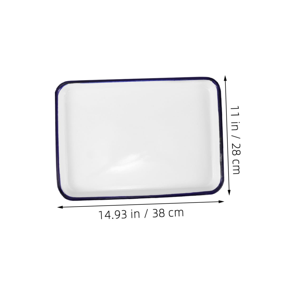 SOLUSTRE Bandeja Para Hornear Esmaltada Bandeja Para Hornear Antiadherente El Horno De Cocina