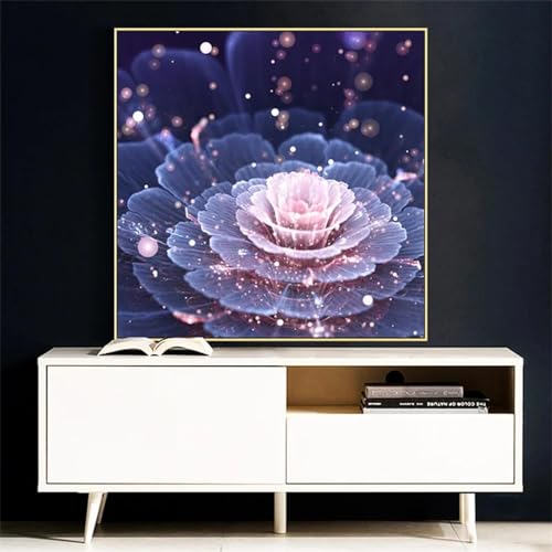 Cuadros artísticos de pared de 20x20cm sin marco con impresiones de plantas en lienzo 2