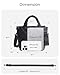 BAGSMART Crossbody Bags for Women, Small Crossbody Bag Puffer Cross Body Purse Mini Tote Travel Purse Shoulder Handbags Wallet, Black