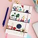 kate spade new york Take Note Large Notebook Journal, Vegan Leather Hardcover Journal, Diary Includes 168 Lined Pages, 8.25