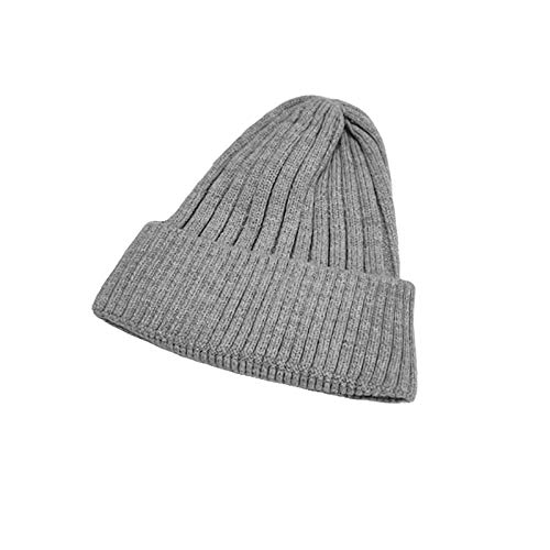 Bonnet tricoté contre le froid aux oreilles bonnet épais doux mixte noir