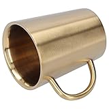 Finition élégante ----- Avec un extérieur et un intérieur brossés, cette chope à bière en acier inoxydable reflète un savoir-faire raffiné et un look élégant qui complète n'importe quelle boisson.