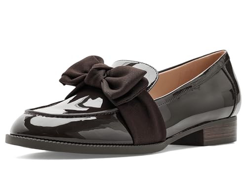 Image of Bandolino Womens Lindio Dark Brown Patent 10.5 Medium