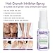 Hair Growth Inhibitor for Face & Body, Permanent Hair Removal Spray– Reduces Hair Growth, Gentle & Effective, Moisturizes Skin, Lightens Regrowth, for Face, Underarms, Legs, Bikini Line, Arms（1PCS）