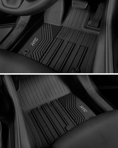 Image of 3W Floor Mats & Trunk Mat for Toyota RAV4 2019-2025 TPE Custom Fit Hybrid