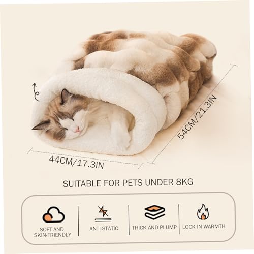 Sac de couchage d'hiver pour chat : la cachette idéale - 5
