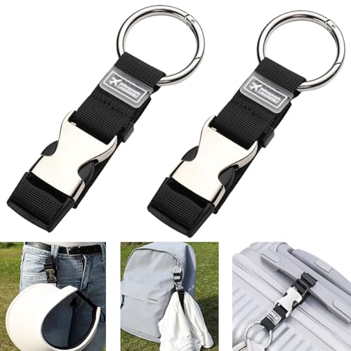 Aatpuss 2 Pezzi Cinghia Per Valigia, Cinghie Bagagli, Aggiungi Una Cinghia Per Il Bagaglio, Regolabile Per Viaggi e Uso Esterno