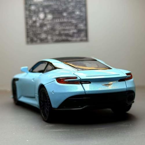 Image of Aston Martin Diecast Car Model - Premium Metal Supercar Toy with Pull-Back Action, Opening Doors & Realistic Detailing | Luxury Scale Model Collectible for Boys, Men & Car Enthusiasts