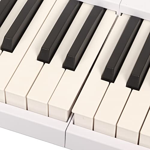 Piano électronique Pliable 88 Touches, Clavier de Piano électrique avec USB MIDI, Haut-parleurs, Sac à Main, Prend en Charge le Mode Casque, Plug and Play, Son Stéréo (Prise UE) - Les Beatles, Paul McCartney, John Lennon, RIngo Starr, George Harrison Piano électronique Pliable 88 Touches, Clavier de Piano électrique avec USB MIDI, Haut-parleurs, Sac à Main, Prend en Charge le Mode Casque, Plug and Play, Son Stéréo (Prise UE) – Image 8