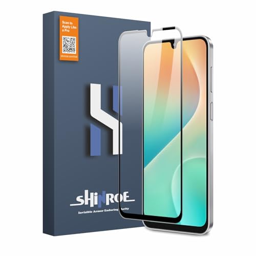 Image of Tempered Glass for Samsung Galaxy A16 | F16 | M16 | Galaxy A26 (6.7 Inch) Military Grade 9H Screen Guard, Anti-Scratch, Shatterproof, Edge-to-Edge Full Coverage - Black Border