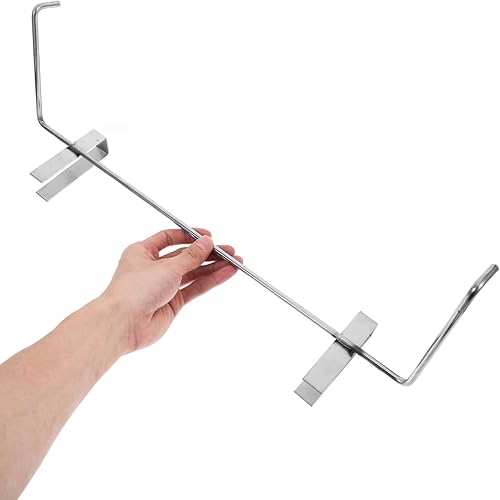 Miniatura 5 de DOITOOL Soporte de marco de colmena de acero inoxidable - Soporte de marco de apicultura duradero para marcos de colmena de 17.71 x 5.51 pulgadas,