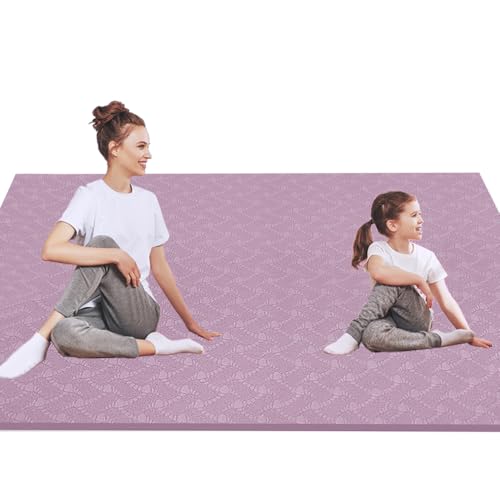 Qimhoi K}bg lp  傫 L 200×140cm TPE ɂ  g[jO}bgh Ռz ~ GNTTCY}bg h ؃g}bg _X ^}bg seBX (p[v, 200×140×0.8cm